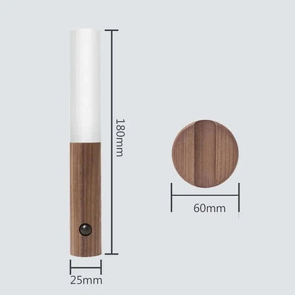 Intelligent Body Sensor Rechargeable Night Light Stick Wall Lamp